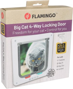 Flamingo f-507516 - Chatière 4 réglages