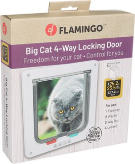 Flamingo f-507516 - Chatière 4 réglages