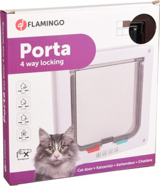 Flamingo f-507511 - Chatière 4 réglages