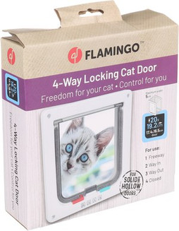 Flamingo f-507514 - Chatière 4 réglages