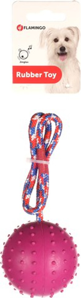 Flamingo f-507425 - Jouet Corde à tirer avec balle