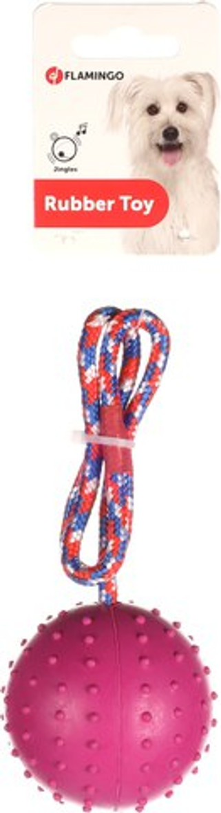 Flamingo f-507425 - Jouet Corde à tirer avec balle