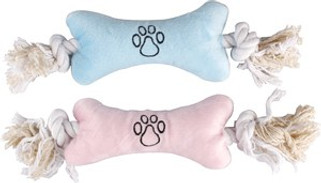 Flamingo f-511796 - Jouet Chiot Os Cordon avec 2 noeuds Puppy