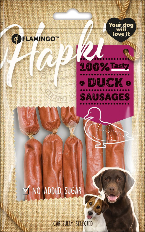 Flamingo f-511384 - Friandises Saucisses avec canard
