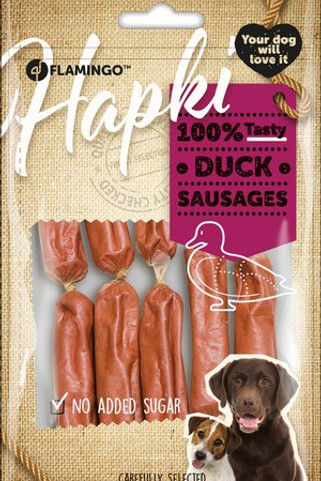 Flamingo f-511384 - Friandises Saucisses avec canard