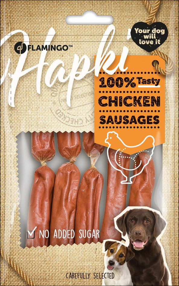 Flamingo f-511383 - Friandises Saucisses avec poulet