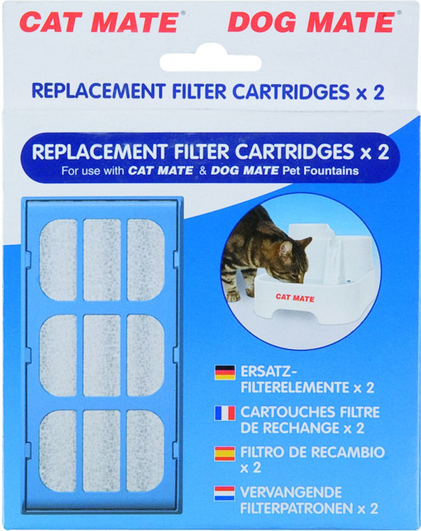 Pet Mate® f-51123001 - Filtre distributeur automatique d'eau Rectangle