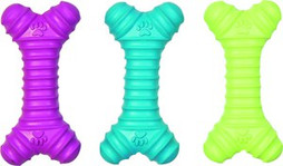 Flamingo f-511710 - Vibrant Squeaky Rubber Boot Toy