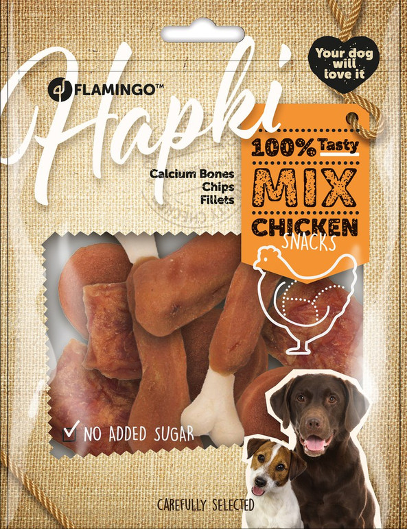 Flamingo f-512526 - Friandises Mix avec poulet