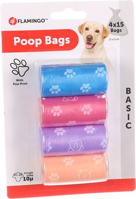 Flamingo f-512456 - Sac à déjections Basic