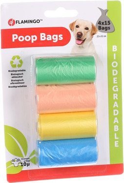 Flamingo f-512454 - Sacs Biodégradables pour Déjections Canines