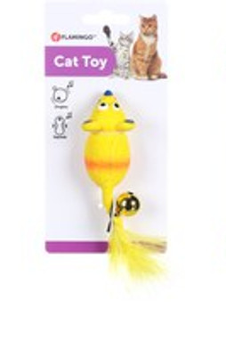 Flamingo f-512345 - Souris Jouet Colorée pour Chat Amusant