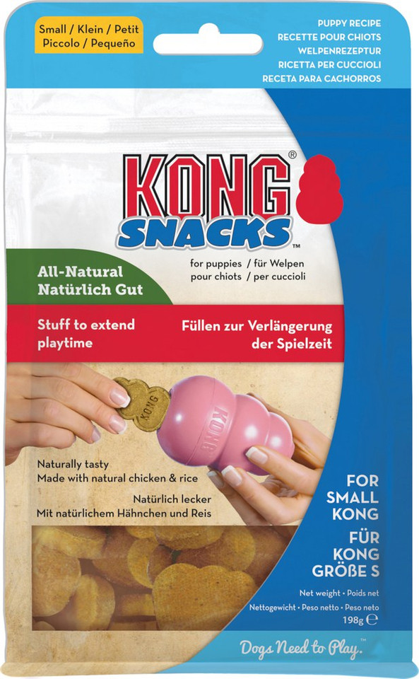 Kong® f-513590 - Kong® Friandises Puppy Biscuit avec goût de poulet & Riz