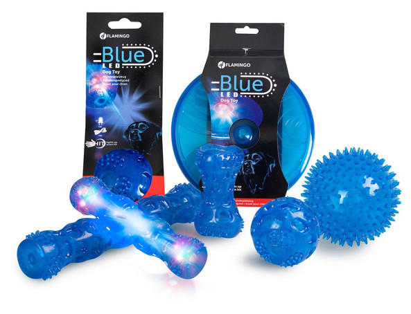 Flamingo f-514982 - Glow-in-the-Dark Flashing Dog Play Ball