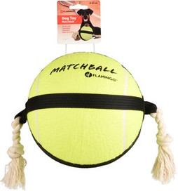 Flamingo f-515408 - Jouet Balle de tennis avec corde