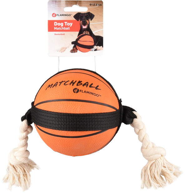 Flamingo f-515203 - Jouet Basket-ball avec corde