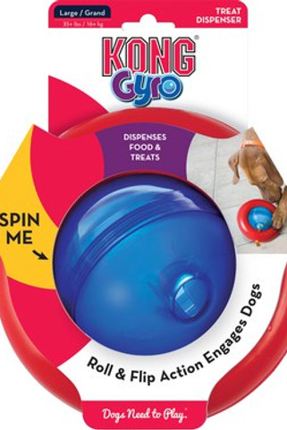 Kong® f-516676 - KONG Gyro Interactive Treat Dispensing Dog Toy