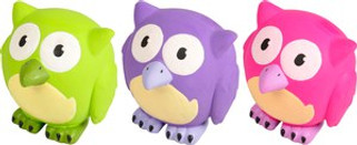 Flamingo f-516846 - Bouncy Surprise Owl Dog Toy Collection