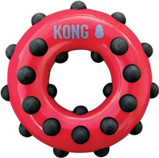 Kong® f-516736 - KONG Dotz Bouncing Fetch Ring Toy
