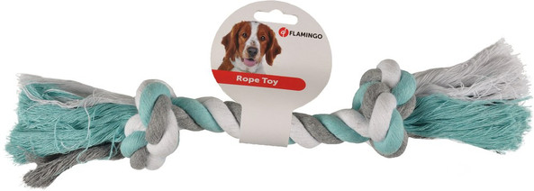 Flamingo f-517270 - Jouet Cordon avec 2 noeuds menthe