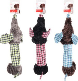 Flamingo f-517257 - Jouet Textile Siffleur pour Chiens Heureux