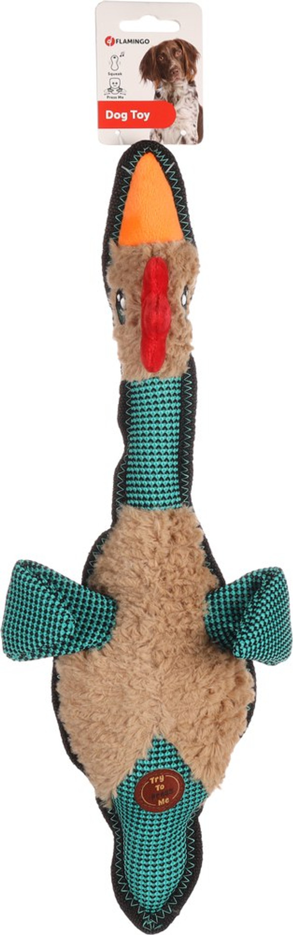Flamingo f-517241 - Jouet Canard Avec Ailes Pour Chiens Actifs