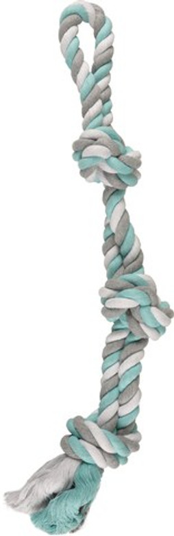 Flamingo f-517276 - Jouet Corde à tirer avec 3 noeuds menthe