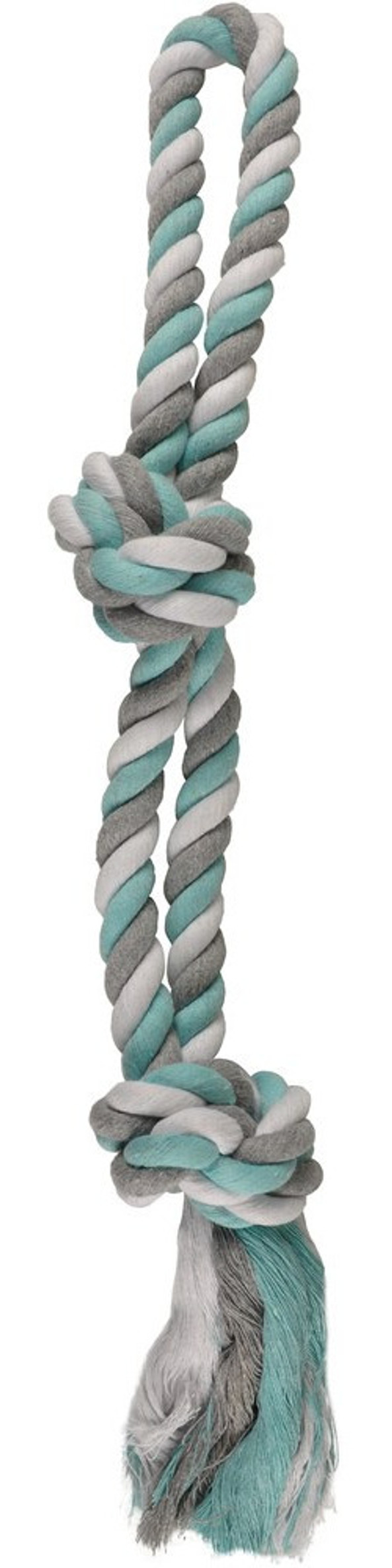 Flamingo f-517275 - Jouet Corde à tirer avec 2 noeuds menthe