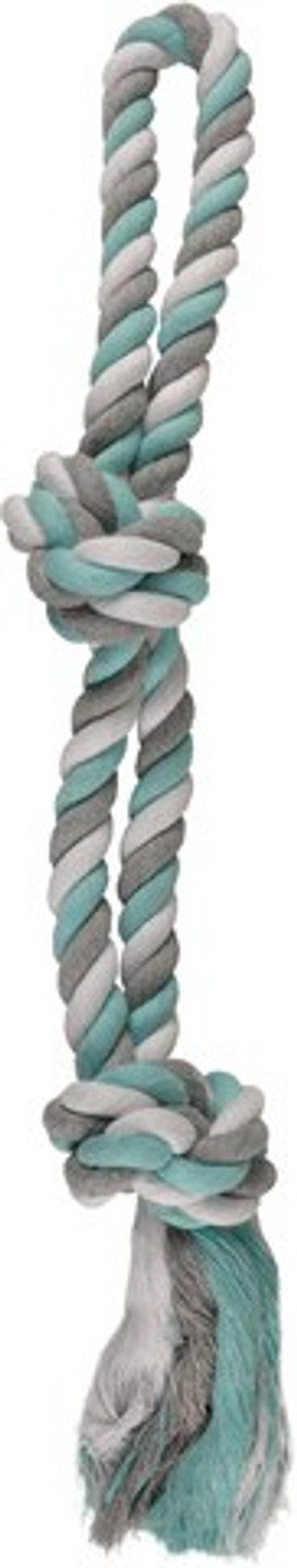 Flamingo f-517275 - Jouet Corde à tirer avec 2 noeuds menthe