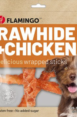 Flamingo f-517611 - Friandises Bâton Poulet Blanc