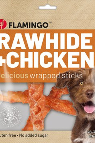 Flamingo f-517611 - Friandises Bâton Poulet Blanc