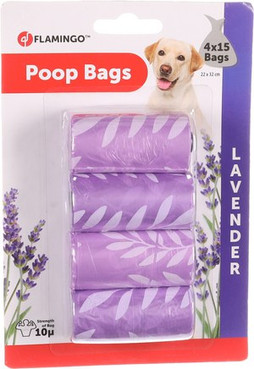 Flamingo f-517555 - Sac à déjections Basic avec parfum de lavande