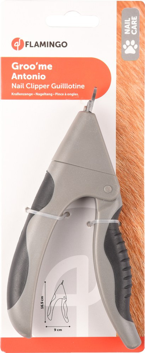 Flamingo f-517737 - Coupe-Ongles Guillotine pour Grands Chiens Groo'Me