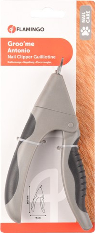 Flamingo f-517737 - Coupe-Ongles Guillotine pour Grands Chiens GrooMe