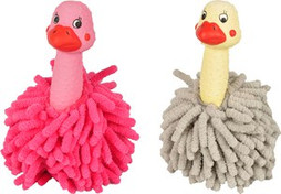 Flamingo f-517918 - Cheerful Latex Ostrich Dog Toy Companion