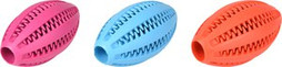 Flamingo f-517812 - Rugby Ball Dental Chew Toy for Dogs