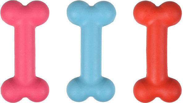Flamingo f-518032 - Surprise Colorful Rubber Dog Bones