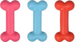Flamingo f-518032 - Surprise Colorful Rubber Dog Bones