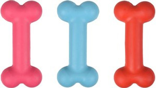 Flamingo f-518032 - Surprise Colorful Rubber Dog Bones