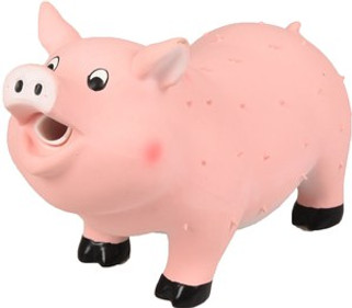 Flamingo f-517921 - Interactive Growling Latex Pig Toy for Pets