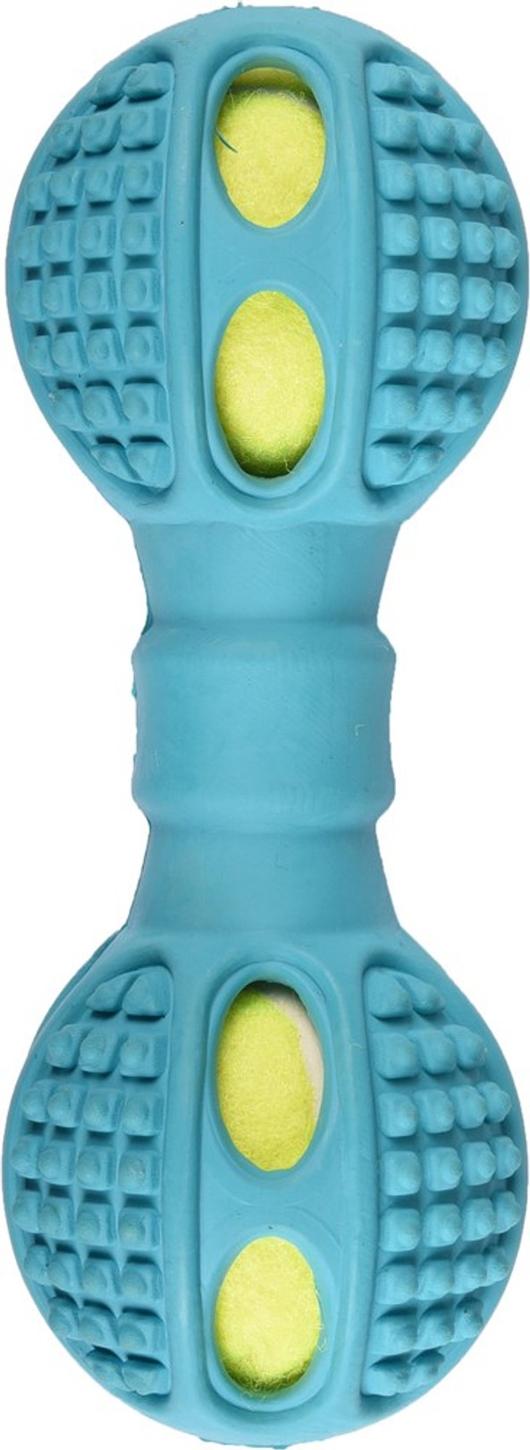 Flamingo f-518073 - Jouet Haltère avec balle de tennis