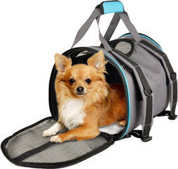 Flamingo f-518122 - Comfort Padded Backpack with Carabiner Strap