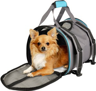 Flamingo f-518122 - Comfort Padded Backpack with Carabiner Strap