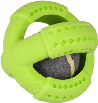 Flamingo f-518189 - Jouet Cross balle avec goût de menthe