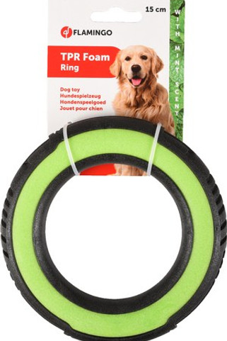 Flamingo f-518184 - Jouet Anneau avec goût de menthe