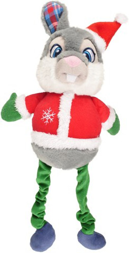 Flamingo f-518158 - Noël Jouet Lapin Rouge Blanc Gris Vert