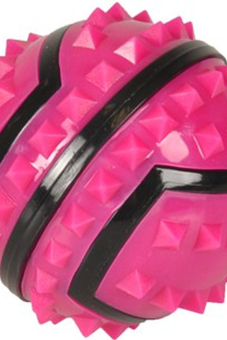 Flamingo f-518203 - Fuchsia Spiky Ball Dog Toy for Endless Play