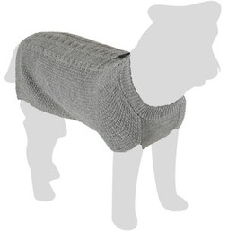 Flamingo f-518352 - Cozy Canine Comfort Gray Dog Sweater