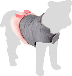 Flamingo f-518348 - Valentina Splash-Proof Dog Jacket with Bow Tie