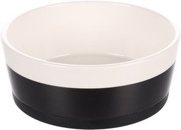 Flamingo f-518473 - Gamelle pour la nourriture et leau Rond Noir &